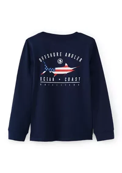 Boys 4-7 Merimarlin Long Sleeve T-Shirt