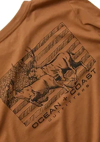 Boys 8-20 Deerflag Long Sleeve T-Shirt