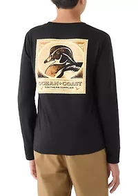 Boys 8-20 Duck Stamp Long Sleeve T-Shirt