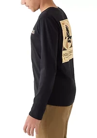 Boys 8-20 Duck Stamp Long Sleeve T-Shirt