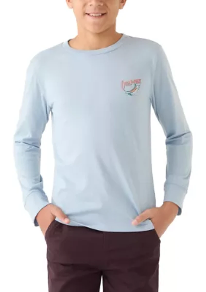 Boys 8-20 Skippy Sword Fish Long Sleeve T-Shirt