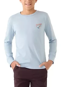 Boys 8-20 Skippy Sword Fish Long Sleeve T-Shirt