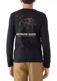 Boys 8-20 Southern Tested Dog Long Sleeve T-Shirt