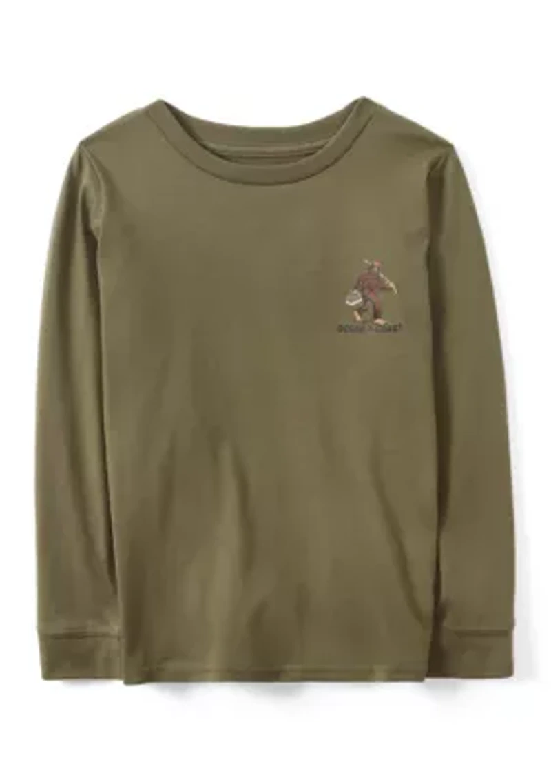 Boys 4-7 Big Foot Long Sleeve T-Shirt