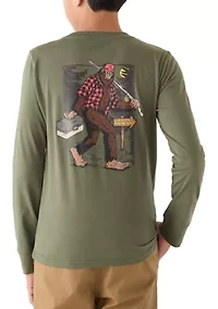 Boys 8-20 Bigfoot Long Sleeve T-Shirt