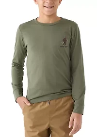 Boys 8-20 Bigfoot Long Sleeve T-Shirt