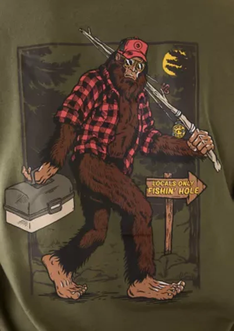 Boys 8-20 Bigfoot Long Sleeve T-Shirt