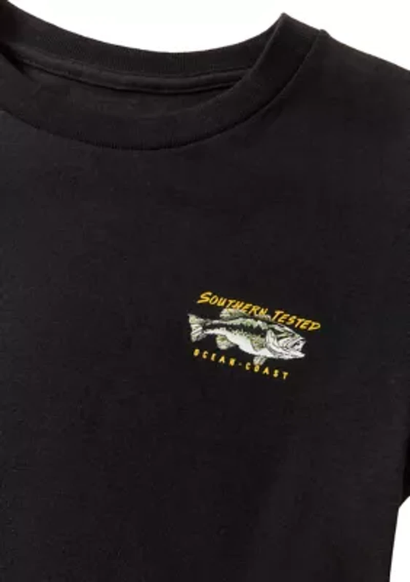 Boys 4-7 Fish Underwater Short Sleeve T-Shirt