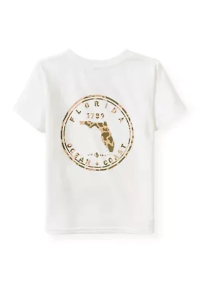 Boys 4-7 Florida Camo Fill Short Sleeve T-Shirt