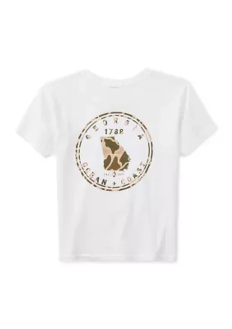 Boys 4-7 Camo Graphic T-Shirt