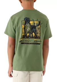 Boys 8-20 Dog Hunting Graphic T-Shirt