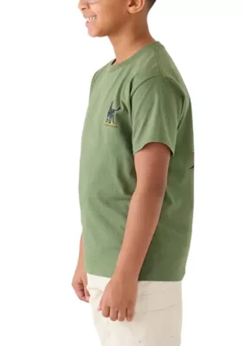 Boys 8-20 Dog Hunting Graphic T-Shirt