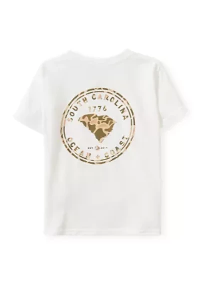 Boys 4-7 South Carolina Camo Fill Short Sleeve T-Shirt