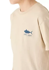 Boys 8-20 Photo Fish T-Shirt
