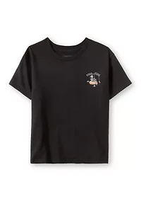 Boys 4-7 Skeleton Fishing Short Sleeve T-Shirt