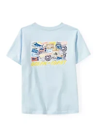 Boys 4-7 Stickers T-Shirt