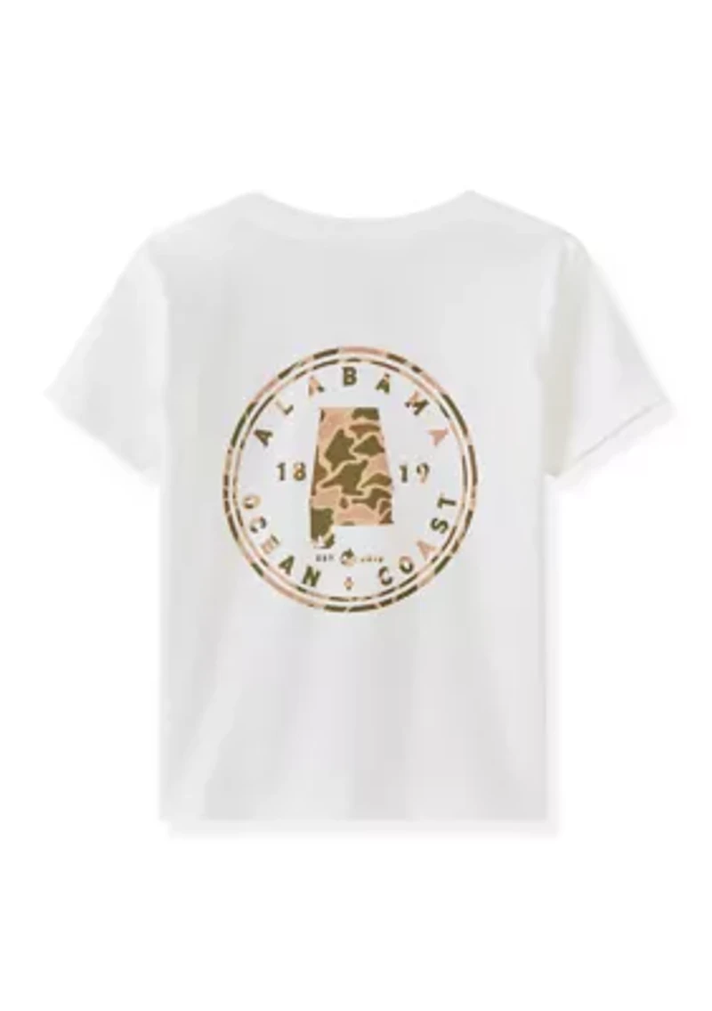 Boys 4-7 Alabama Camo T-Shirt