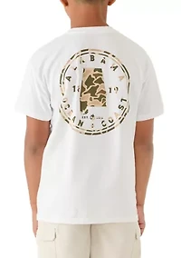 Boys 8-20 Alabama Camo Fill Graphic T-Shirt