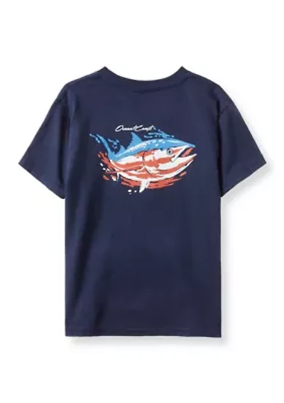 Boys 4-7 Goin Fishin Truck Short Sleeve T-Shirt