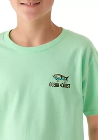 Boys 8-20 Offshort Supplier Graphic Short Sleeve Shirt