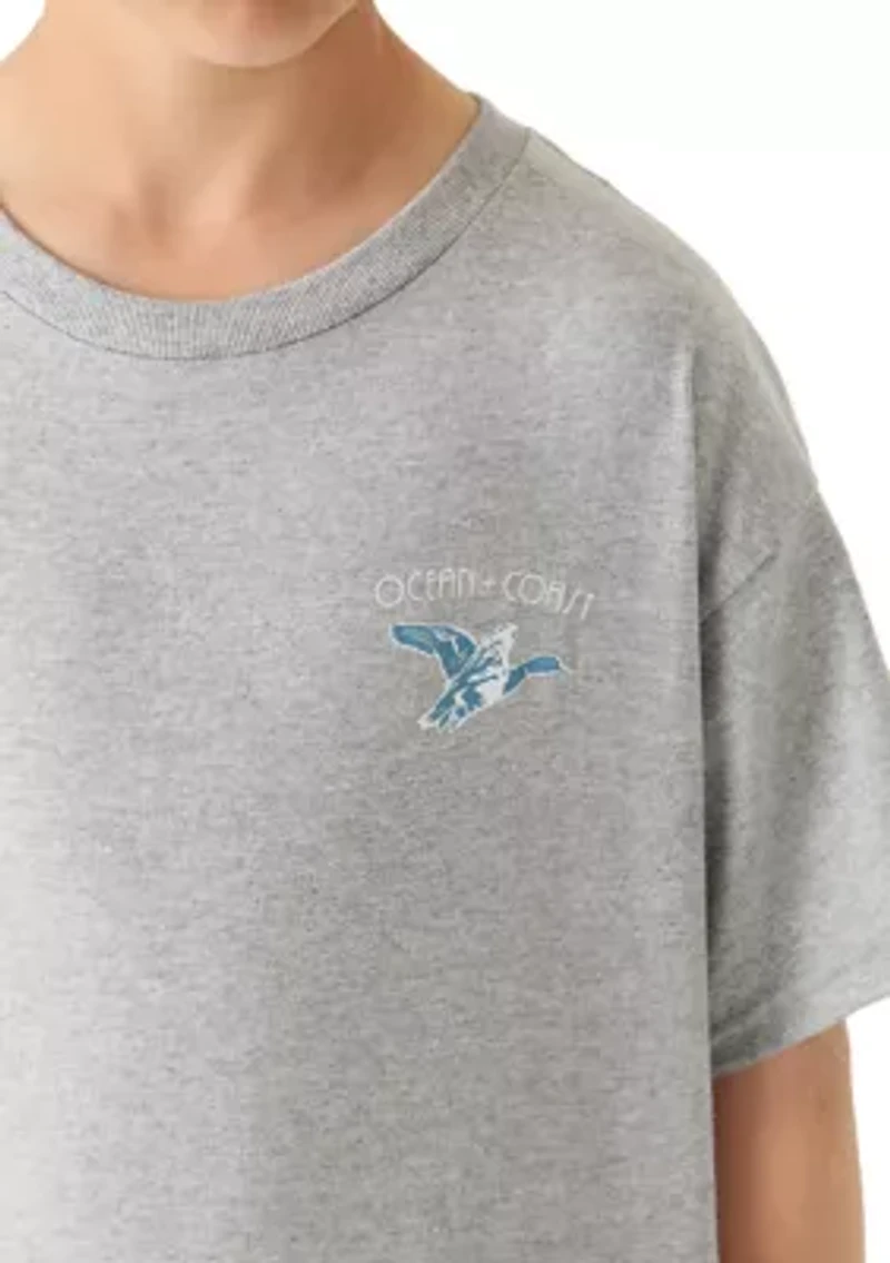 Boys 8-20 Flying Ducks Graphic Short Sleeve Shirt