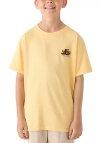 Boys 8-20 Camping Tent Short Sleeve Graphic T-Shirt