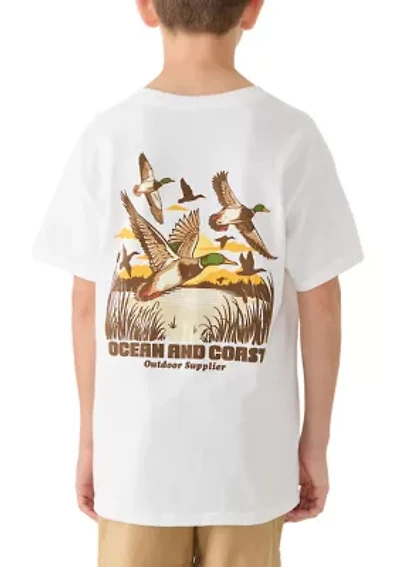Boys 8-20 Outdoor Supplier Short Sleeve Graphic Shirt