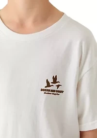 Boys 8-20 Outdoor Supplier Short Sleeve Graphic Shirt