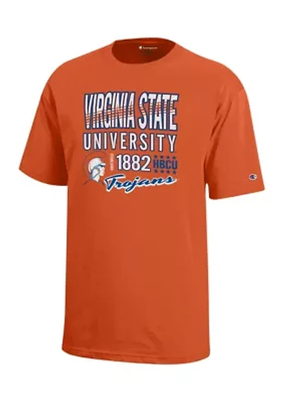 Boys 8-20 HBCU Virginia State Trojans Graphic T-Shirt - Orange Crush
