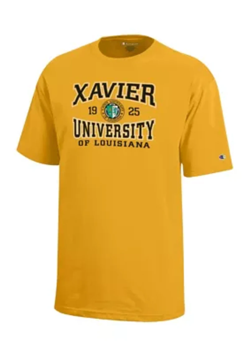 Boys 8-20 HBCU Xavier Musketeers Graphic T-Shirt - Champion Gold