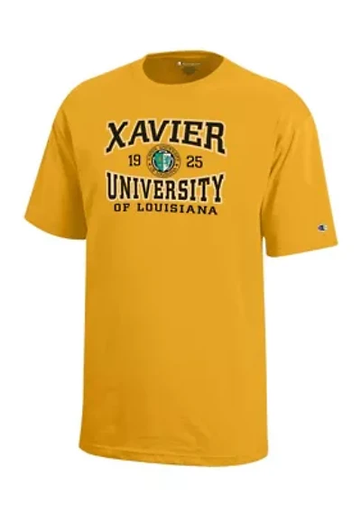 Boys 8-20 HBCU Xavier Musketeers Graphic T-Shirt - Champion Gold