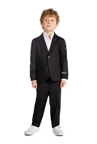 BOYS Daily Deep Black 2 Piece Suit