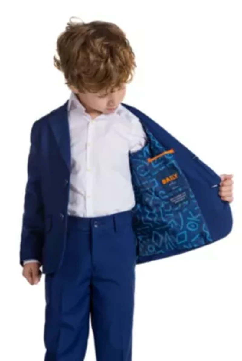 BOYS Daily Dark Blue 2 Piece Suit