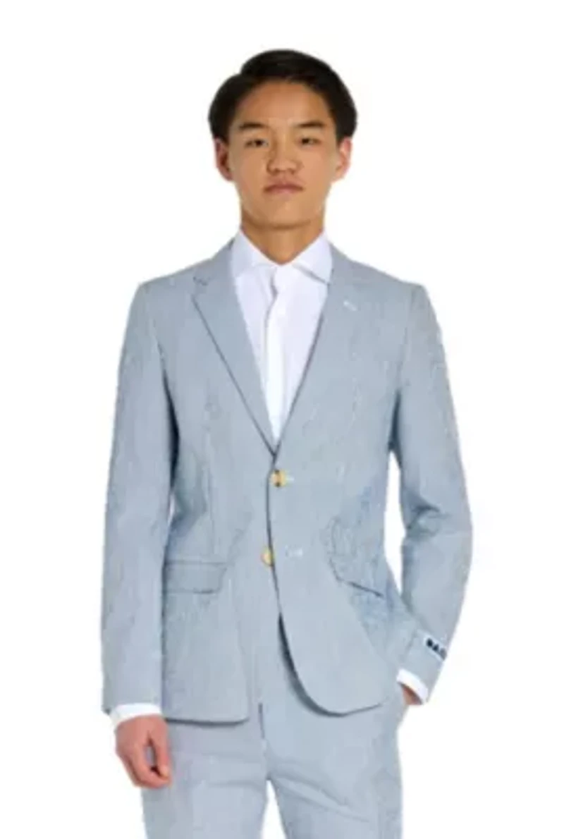 TEEN BOYS Daily Seer Sucker 2 Piece Suit