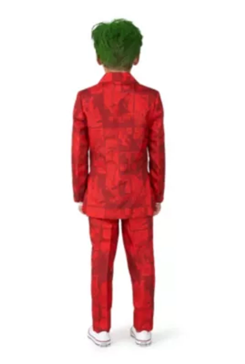 Scarlet Joker Boys 2 Piece Suit + Tie
