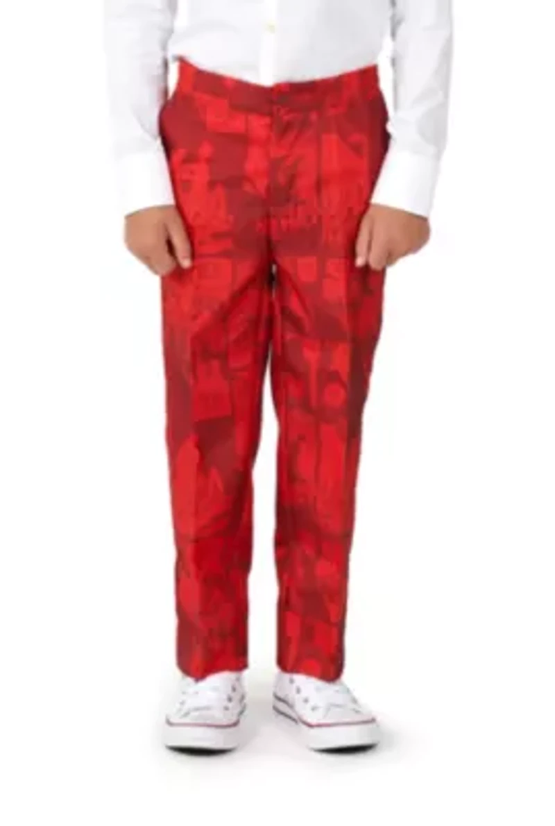 Scarlet Joker Boys 2 Piece Suit + Tie