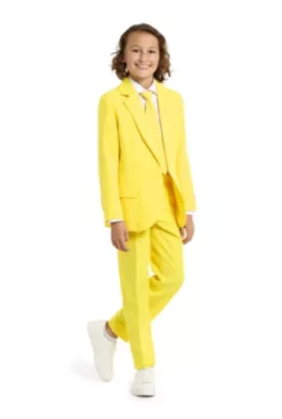 Suitmeister Boys Party Suit - Solid Color Yellow