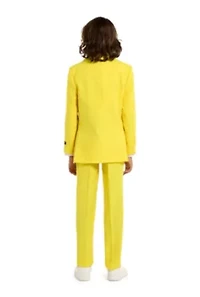 Suitmeister Boys Party Suit - Solid Color Yellow