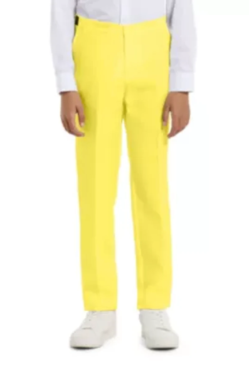 Suitmeister Boys Party Suit - Solid Color Yellow