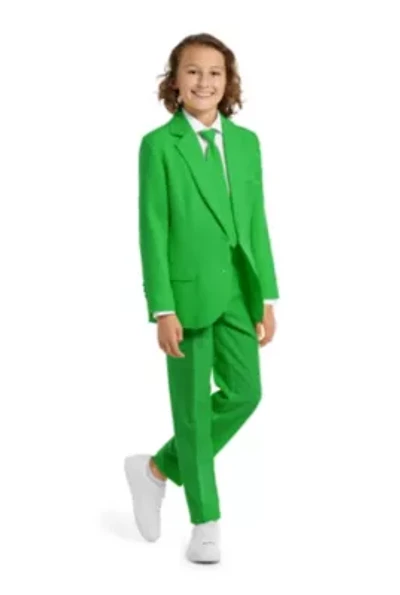 Suitmeister Boys Party Suit - Solid Color Green