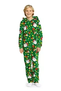 Suitmeister BOYS Santa Elves Green Onesie