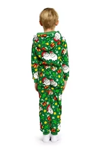 Suitmeister BOYS Santa Elves Green Onesie