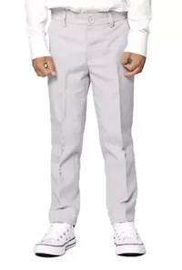 BOYS Groovy Grey 2 Piece Suit + Tie