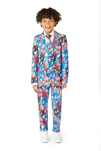 OppoSuits Boys Suit - Sonic The Hedgehog Blue