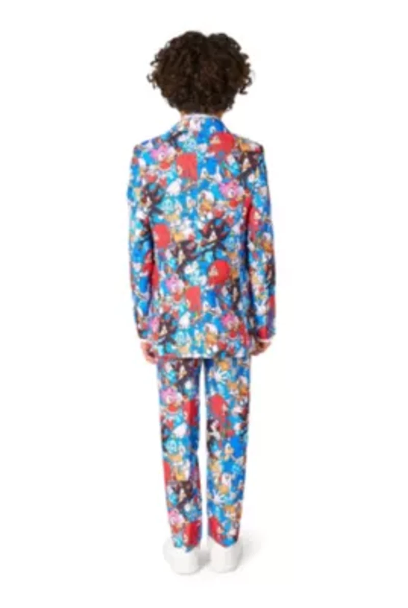 OppoSuits Boys Suit - Sonic The Hedgehog Blue
