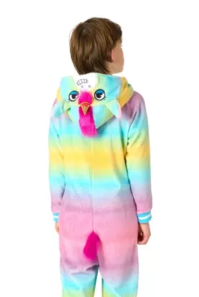 OppoSuits Kids Unicorn Costume Outfit - Animal Jumper Pyjamas White