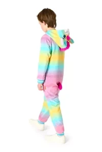 OppoSuits Kids Unicorn Costume Outfit - Animal Jumper Pyjamas White
