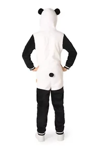 OppoSuits Kids Panda Costume Outfit - Animal Jumper Pyjamas White