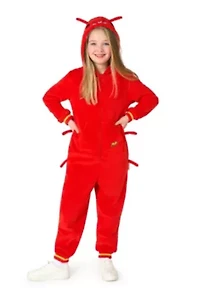 OppoSuits Kids Lobster Costume Outfit - Animal Jumper Pyjamas Red
