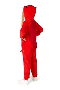 OppoSuits Kids Lobster Costume Outfit - Animal Jumper Pyjamas Red